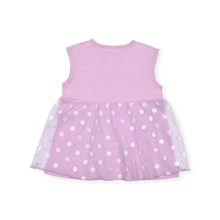 【ディズニーキャラクター】キラキラオーロラドットプリントチュールトップス(80~… | SLAP SLIP | 詳細画像24 