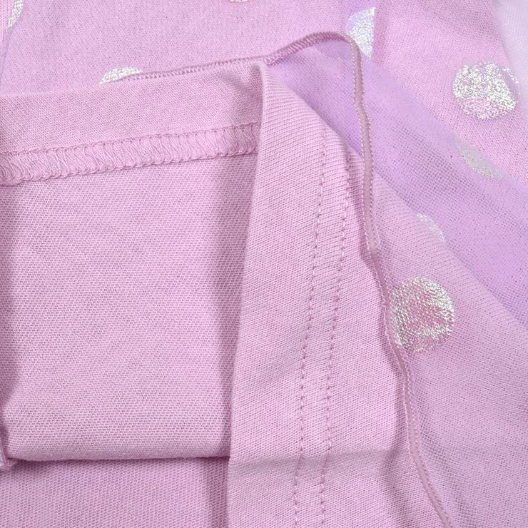 【ディズニーキャラクター】キラキラオーロラドットプリントチュールトップス(80~… | SLAP SLIP | 詳細画像29 