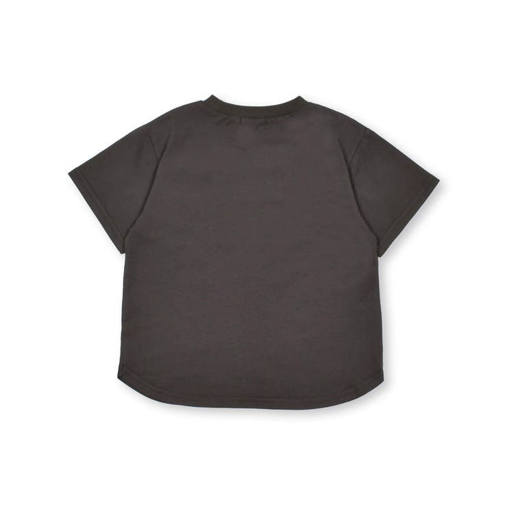 はたらくくるまプリント恐竜ひょっこりポケット付き半袖Tシャツ | SLAP SLIP | 詳細画像15 