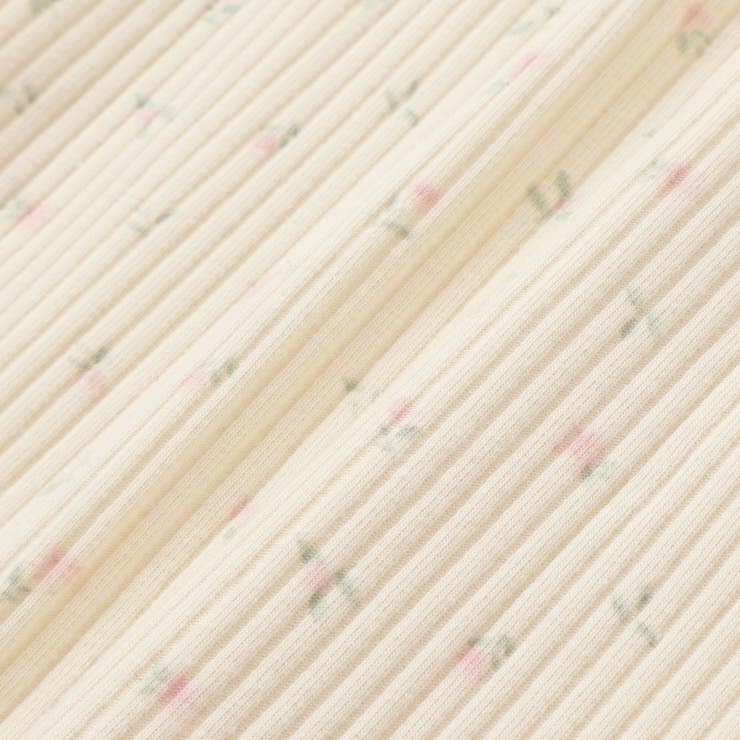 襟ぐりフリルキラッとラメ糸モチーフ刺しゅうトップス(80~130cm) | SLAP SLIP | 詳細画像17 