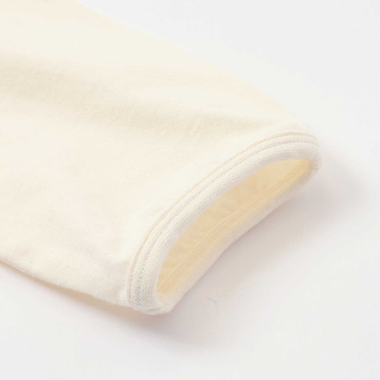 キラキララインストーンモチーフ切り替え7分袖Tシャツ(80~130cm) | SLAP SLIP | 詳細画像13 