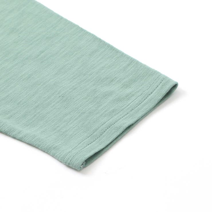 乗り物恐竜ポコポコサガラ刺しゅう7分袖ラグランTシャツ(80~130cm) | SLAP SLIP | 詳細画像13 