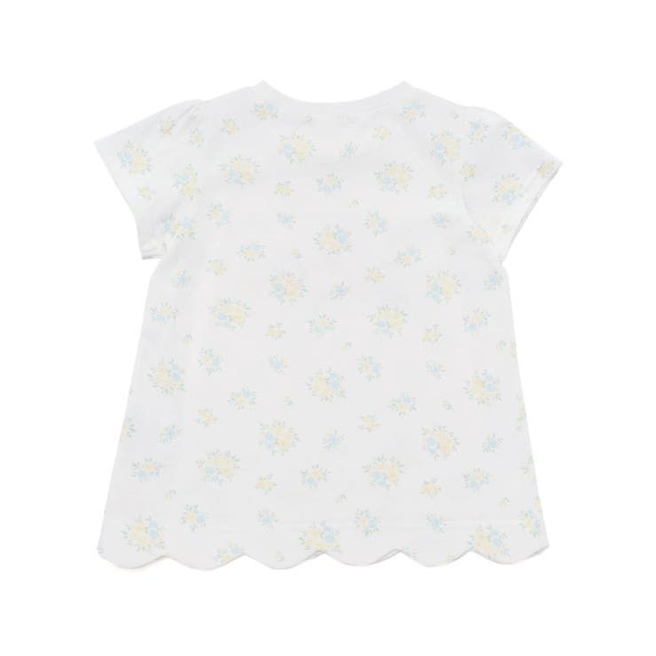 【お揃い】アニマルキラキラパッチ裾スカラップTシャツ(80~130cm) | SLAP SLIP | 詳細画像10 