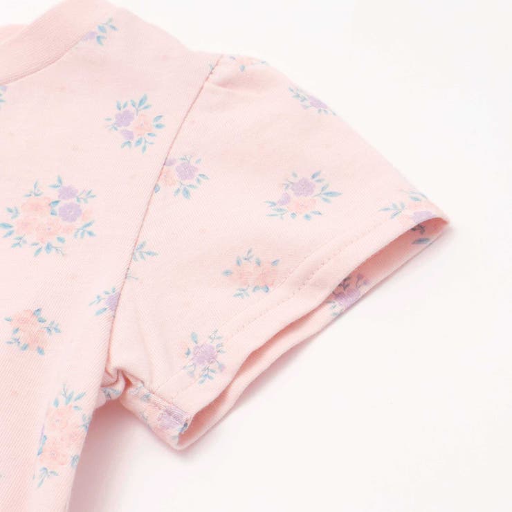 【お揃い】アニマルキラキラパッチ裾スカラップTシャツ(80~130cm) | SLAP SLIP | 詳細画像17 