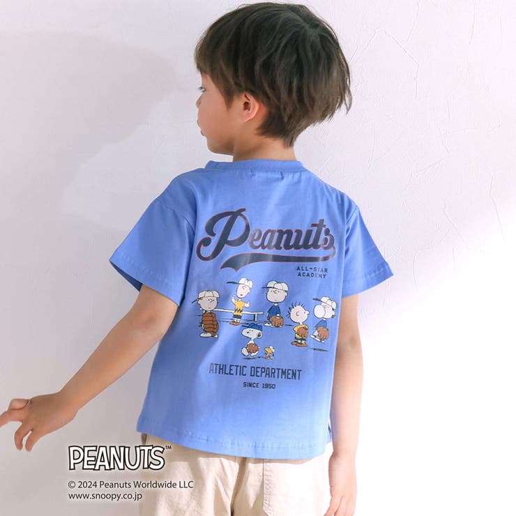【PEANUTS×SLAP SLIP】ピーナッツの仲間たちバックプリントTシャツ… | SLAP SLIP | 詳細画像1 
