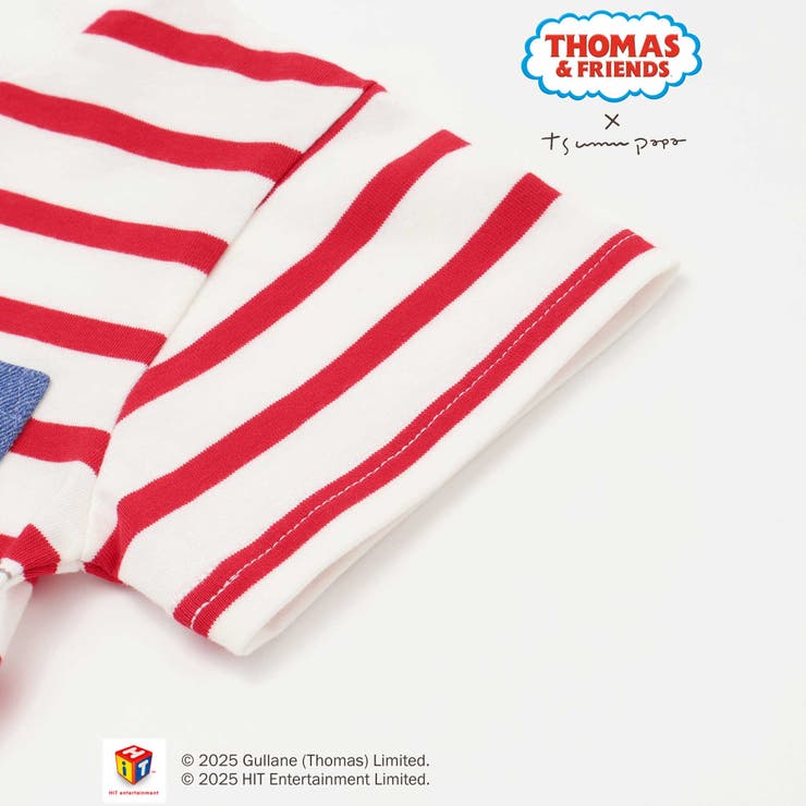 【きかんしゃトーマス×つむぱぱ×SLAPSLIP】胸ポケット付きみんななかよしゴ… | SLAP SLIP | 詳細画像11 