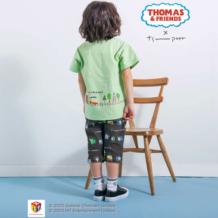 【きかんしゃトーマス×つむぱぱ×SLAPSLIP】胸ポケット付きみんななかよしゴ… | SLAP SLIP | 詳細画像3 