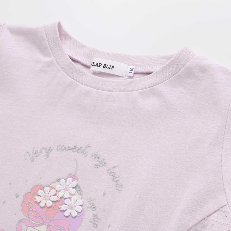 ピアノアイスサイド切り替えAラインTシャツ(80~130cm) | SLAP SLIP | 詳細画像11 