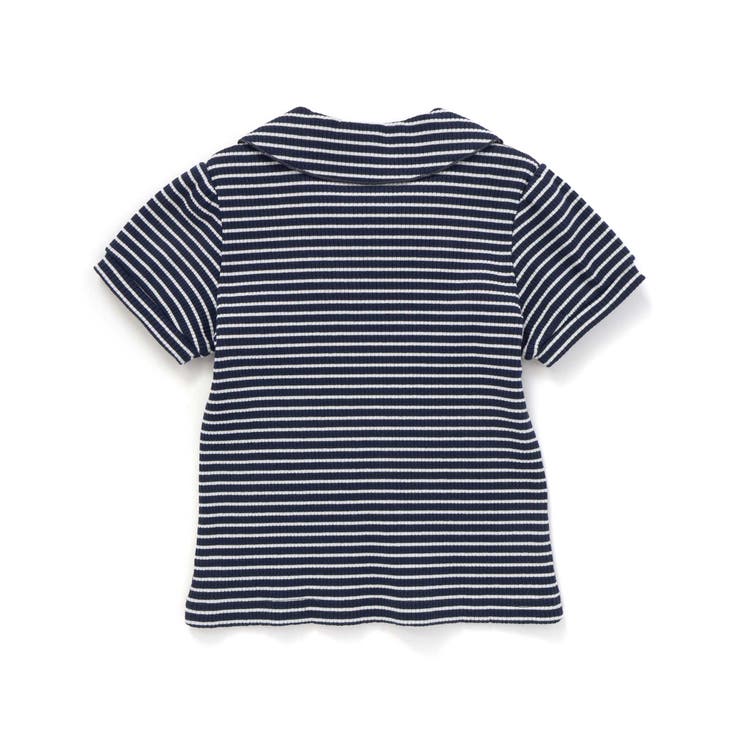 リボン襟マリン風ボーダーTシャツ(80~130cm) | SLAP SLIP | 詳細画像11 