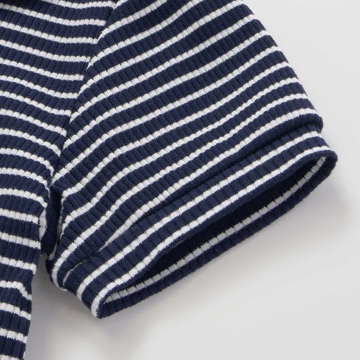 リボン襟マリン風ボーダーTシャツ(80~130cm) | SLAP SLIP | 詳細画像13 