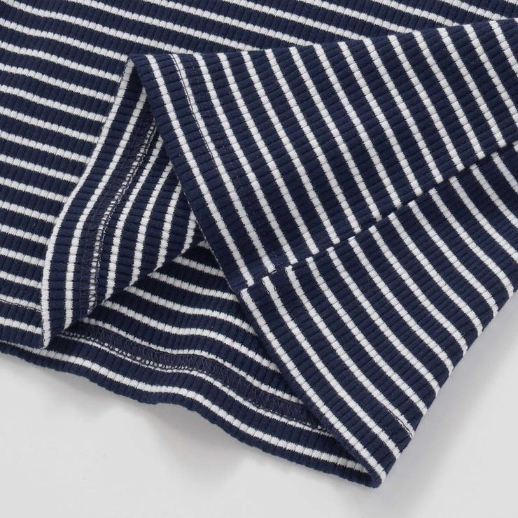 リボン襟マリン風ボーダーTシャツ(80~130cm) | SLAP SLIP | 詳細画像15 