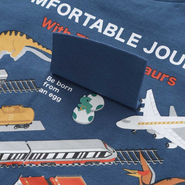 海の生き物恐竜のりもの仕掛けめくる知育フリップTシャツ(80~130cm) | SLAP SLIP | 詳細画像15 