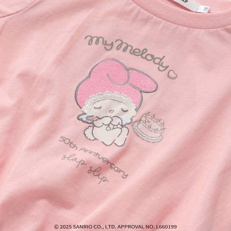キャラクタープリント編み上げリボンスリーブTシャツ | SLAP SLIP | 詳細画像11 