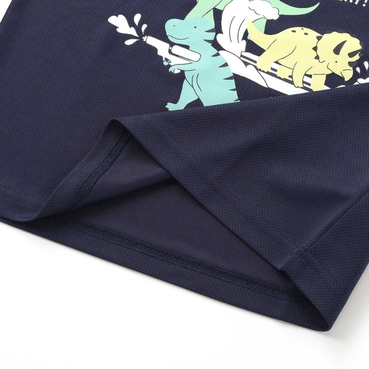 【水にぬれると色が変わる！？】恐竜水遊びプリントTシャツ(80~130cm) | SLAP SLIP | 詳細画像13 