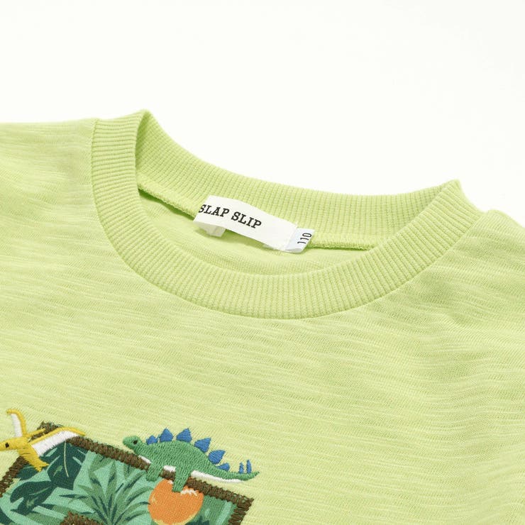 【お揃い/接触冷感】総柄ナンバリングカウントパッチTシャツ(80~130cm) | SLAP SLIP | 詳細画像13 