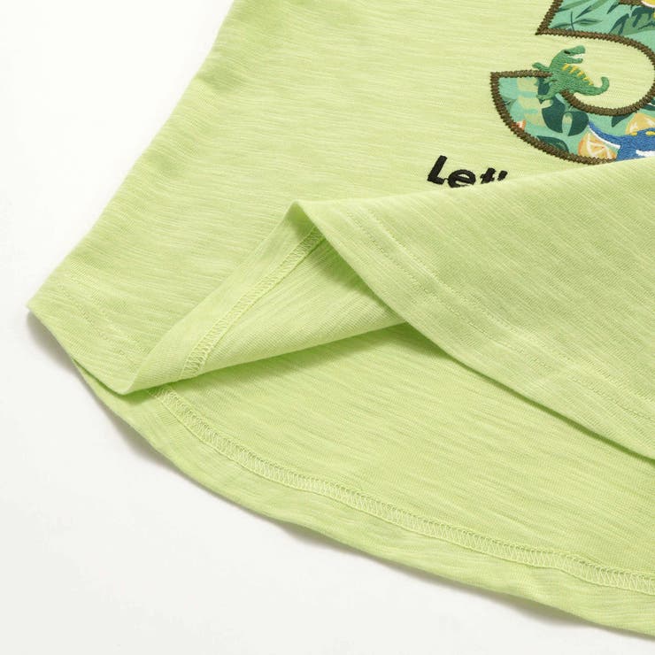 【お揃い/接触冷感】総柄ナンバリングカウントパッチTシャツ(80~130cm) | SLAP SLIP | 詳細画像15 