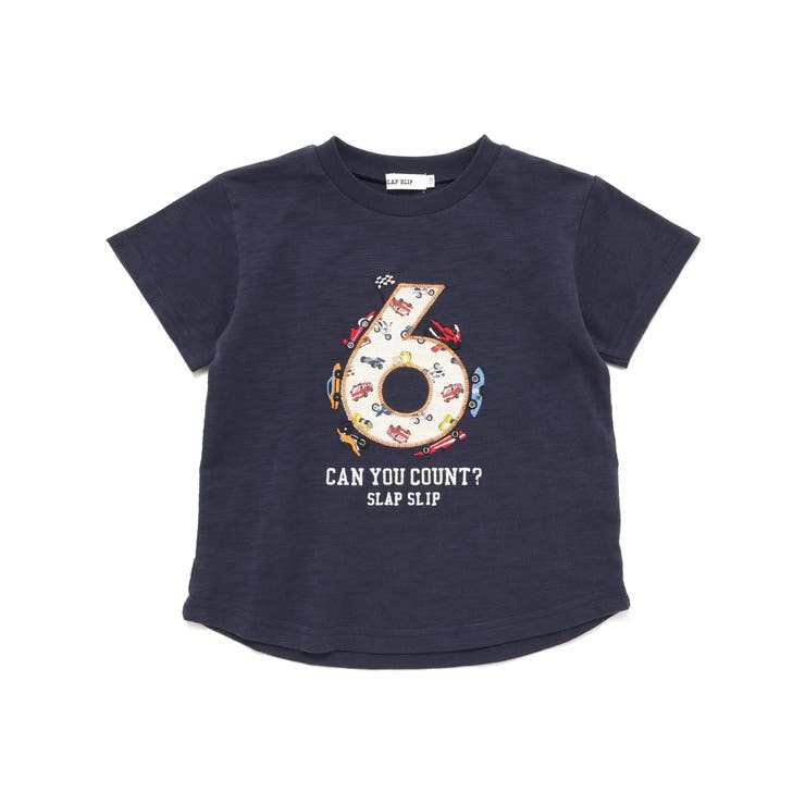 【お揃い/接触冷感】総柄ナンバリングカウントパッチTシャツ(80~130cm) | SLAP SLIP | 詳細画像8 