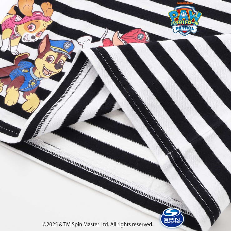 【パウ パトロール×SLAPSLIP】無地ボーダーぐるっとキャラクタープリントT… | SLAP SLIP | 詳細画像9 