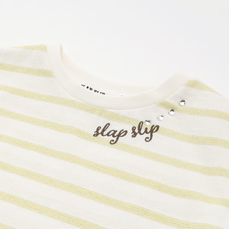 チュールドッキングラメボーダーキラキラトップス(80~130cm) | SLAP SLIP | 詳細画像10 