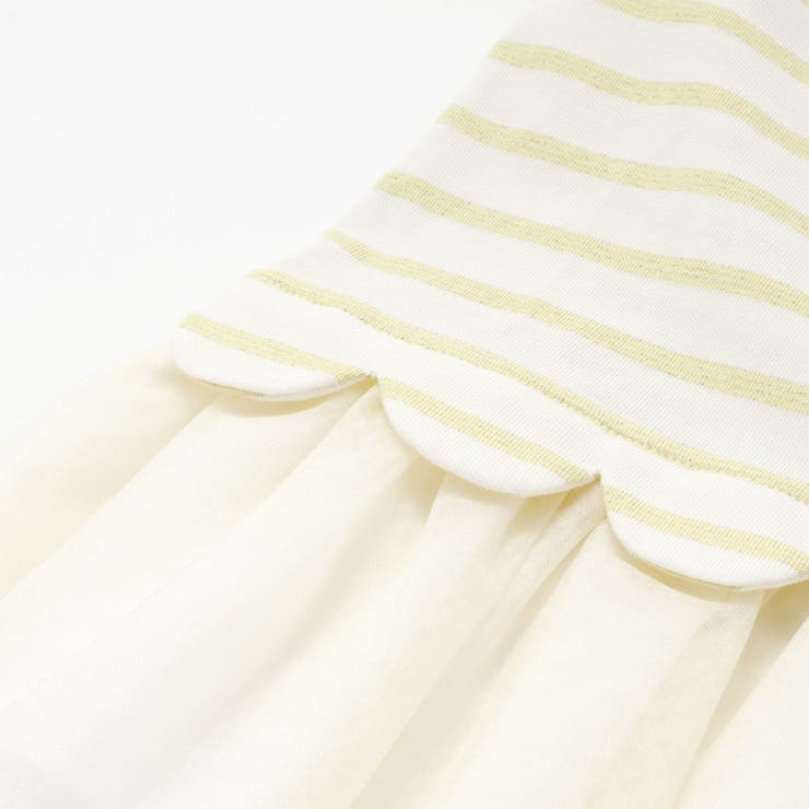 チュールドッキングラメボーダーキラキラトップス(80~130cm) | SLAP SLIP | 詳細画像13 