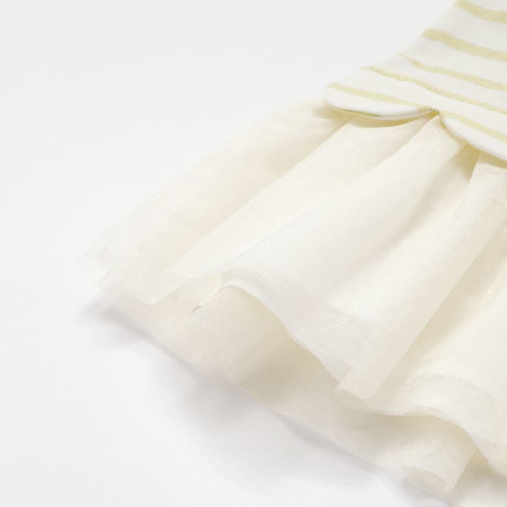 チュールドッキングラメボーダーキラキラトップス(80~130cm) | SLAP SLIP | 詳細画像14 