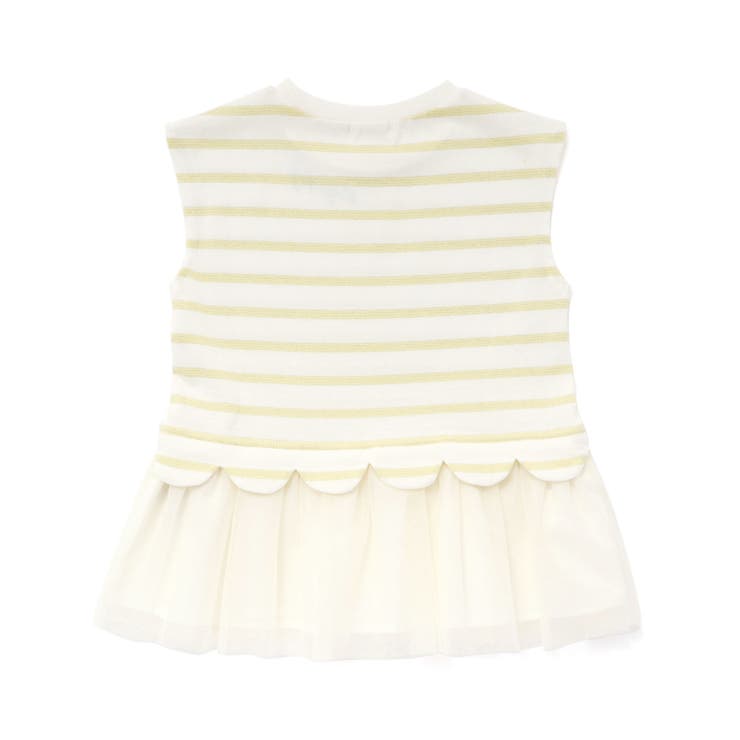 チュールドッキングラメボーダーキラキラトップス(80~130cm) | SLAP SLIP | 詳細画像9 