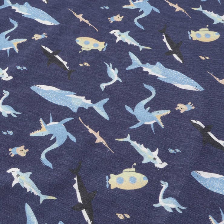 【吸汗速乾】ビーチ海総柄半袖Tシャツ(80~130cm) | SLAP SLIP | 詳細画像12 