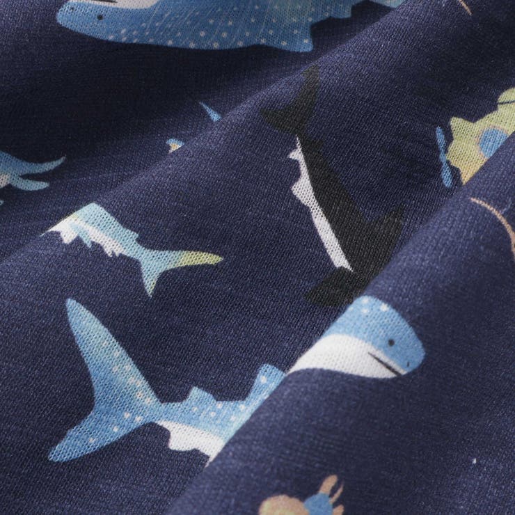 【吸汗速乾】ビーチ海総柄半袖Tシャツ(80~130cm) | SLAP SLIP | 詳細画像14 