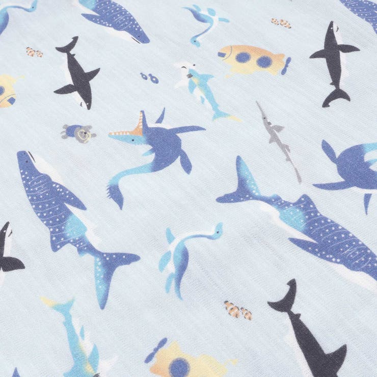 【吸汗速乾】ビーチ海総柄半袖Tシャツ(80~130cm) | SLAP SLIP | 詳細画像18 