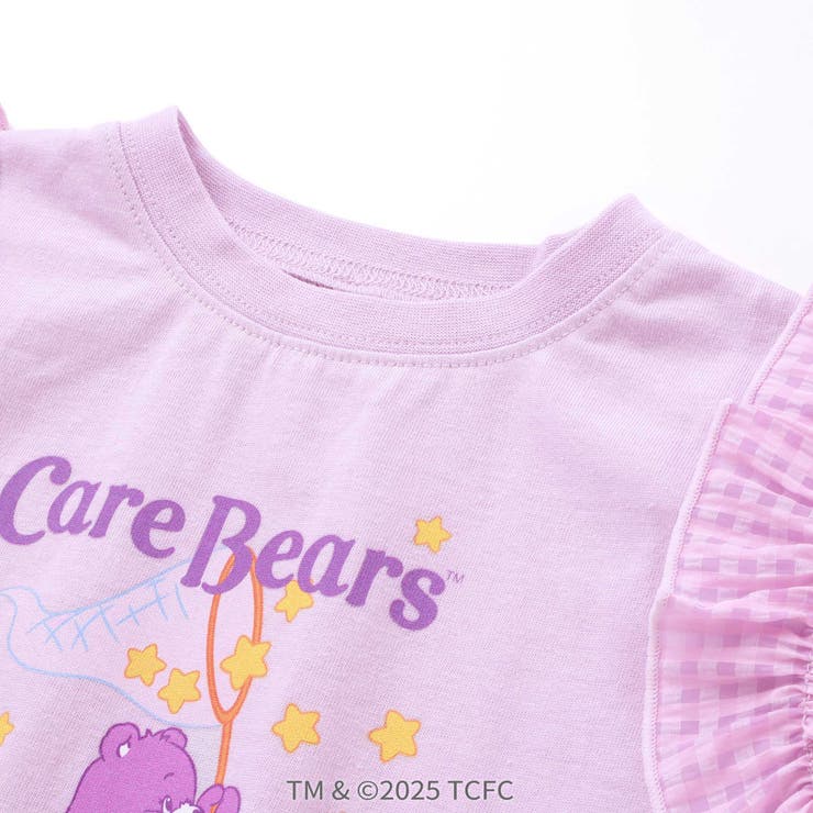 【ケアベア×SLAP SLIP】イラストプリントサイド切り替え袖フリルTシャツ(… | SLAP SLIP | 詳細画像16 