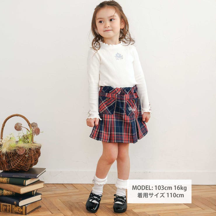 フロントモチーフテレコTシャツ(80~130cm) | SLAP SLIP | 詳細画像3 