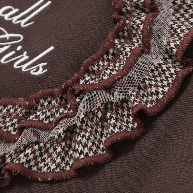 レースチュールハート裾フリルTシャツ(80~130cm) | SLAP SLIP | 詳細画像9 