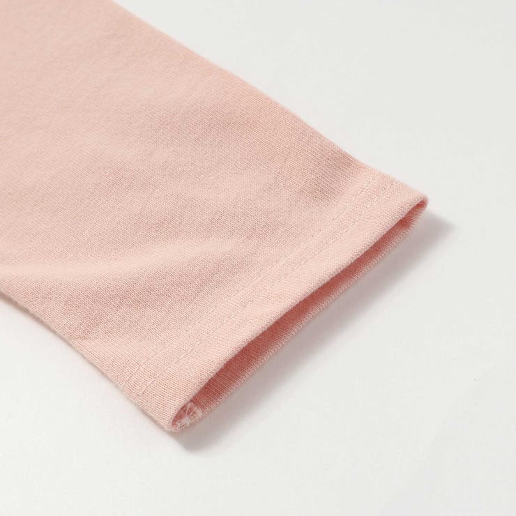 アニマルクマウサギイヌネコモチーフパッチ刺しゅう裾スカラップTシャツ(80~13… | SLAP SLIP | 詳細画像12 