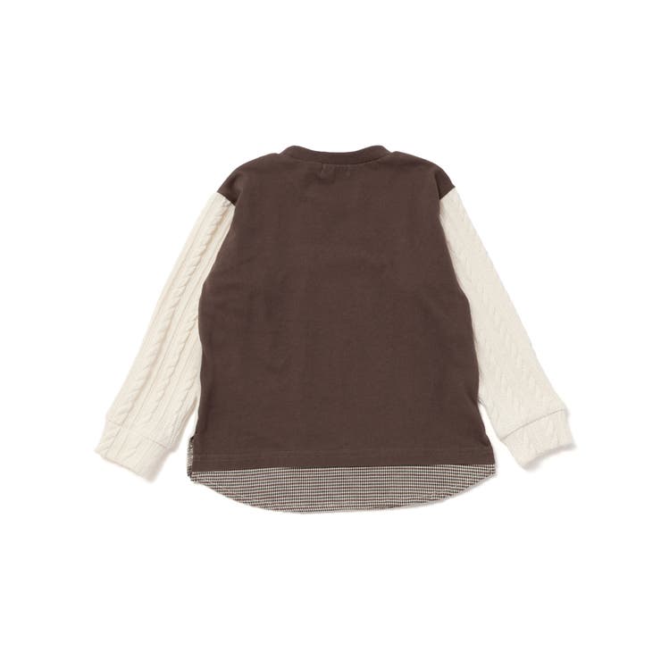 お出かけ恐竜モチーフ切り替えTシャツ(80~130cm) | SLAP SLIP | 詳細画像16 