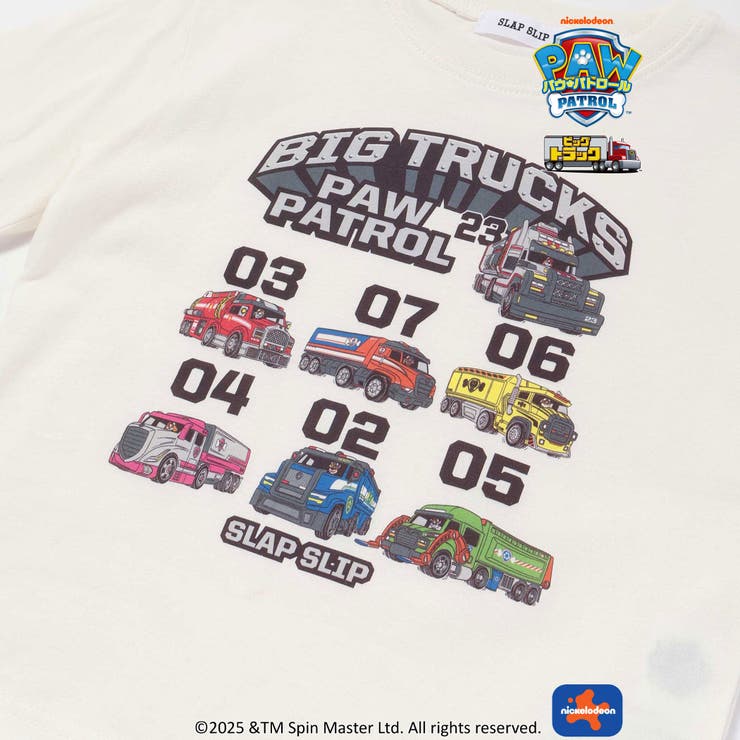 ビッグトラックプリントTシャツ | SLAP SLIP | 詳細画像7 