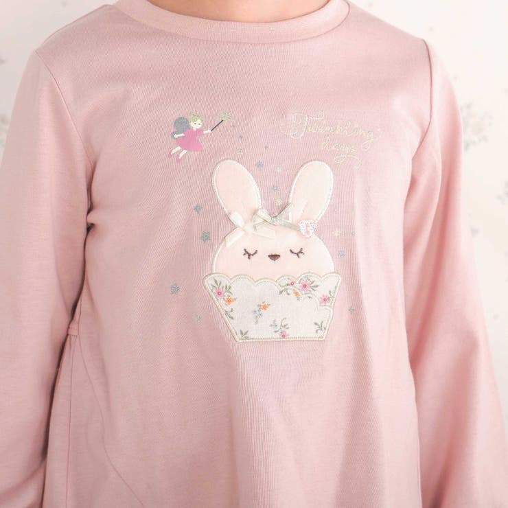 キャンディスリーブ後ろ裾フリルTシャツ(80~130cm) | SLAP SLIP | 詳細画像3 