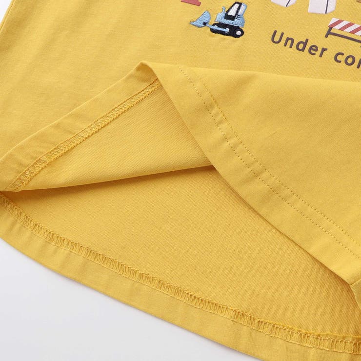 はたらくくるま恐竜みなとまち刺しゅう発砲プリントTシャツ | SLAP SLIP | 詳細画像13 