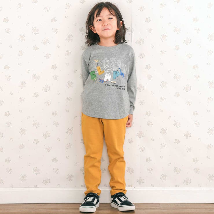 はたらくくるま恐竜みなとまち刺しゅう発砲プリントTシャツ | SLAP SLIP | 詳細画像4 