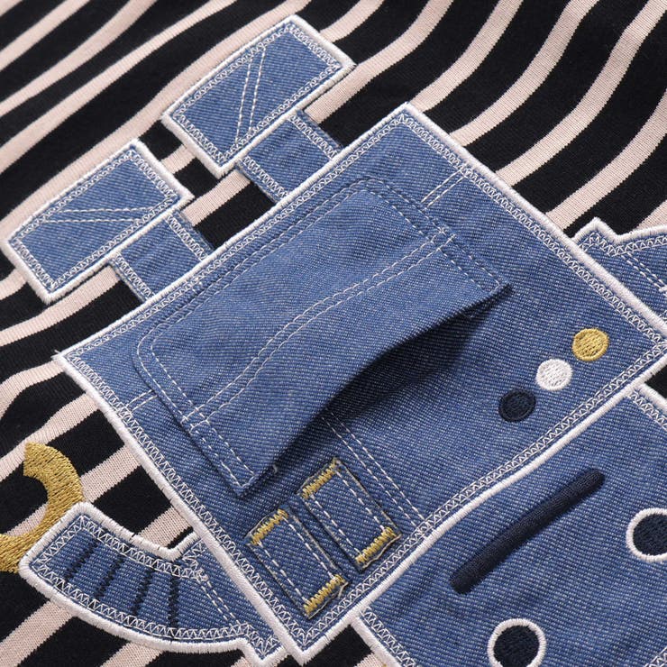 恐竜ロボットモチーフポケット付きTシャツ(80~130cm) | SLAP SLIP | 詳細画像15 