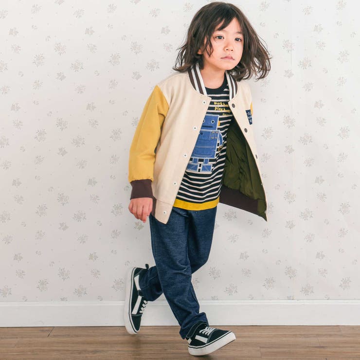 恐竜ロボットモチーフポケット付きTシャツ(80~130cm) | SLAP SLIP | 詳細画像4 