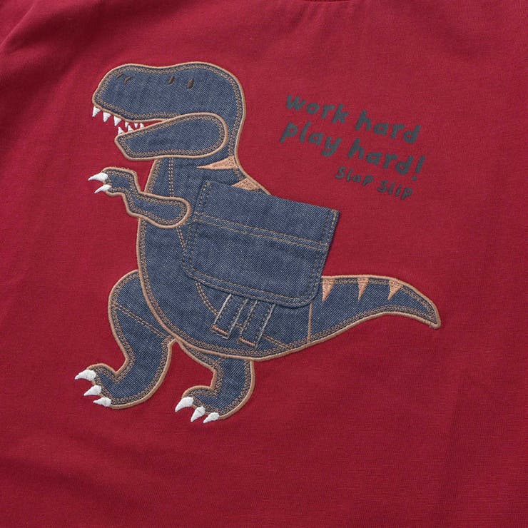 恐竜ロボットモチーフポケット付きTシャツ(80~130cm) | SLAP SLIP | 詳細画像8 