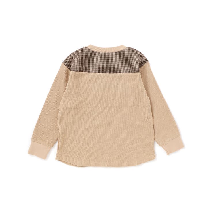 恐竜サガラ刺しゅうワッフルTシャツ(80~130cm) | SLAP SLIP | 詳細画像6 