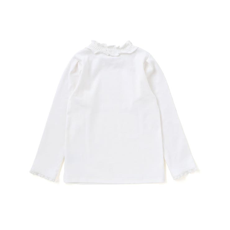 パフスリーブフリルモックネックTシャツ(80~130cm) | SLAP SLIP | 詳細画像4 