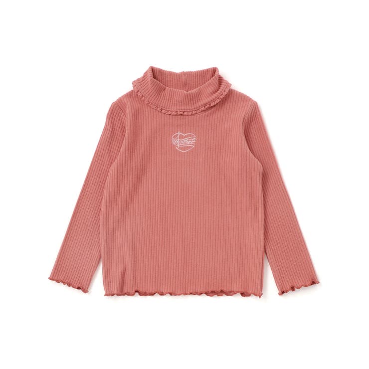 レースハイネックハート刺しゅうトップス(80~130cm) | SLAP SLIP | 詳細画像16 