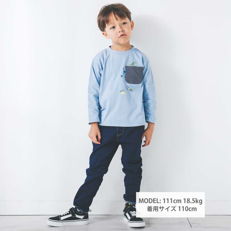 【スララク/防汚加工】わくわくデザイン男の子長袖Tシャツ(80~130cm) | SLAP SLIP | 詳細画像10 