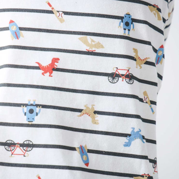 【スララク/防汚加工】わくわくデザイン男の子長袖Tシャツ(80~130cm) | SLAP SLIP | 詳細画像19 