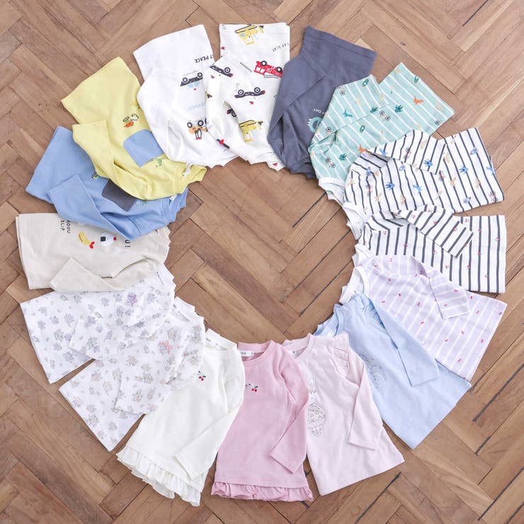 【スララク/防汚加工】わくわくデザイン男の子長袖Tシャツ(80~130cm) | SLAP SLIP | 詳細画像2 