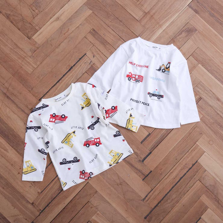 【スララク/防汚加工】わくわくデザイン男の子長袖Tシャツ(80~130cm) | SLAP SLIP | 詳細画像5 
