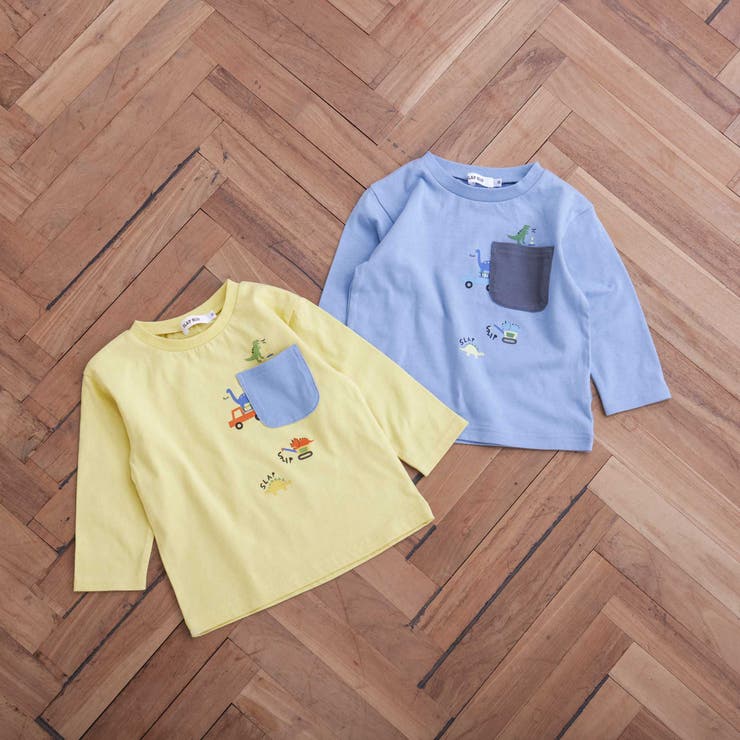 【スララク/防汚加工】わくわくデザイン男の子長袖Tシャツ(80~130cm) | SLAP SLIP | 詳細画像7 