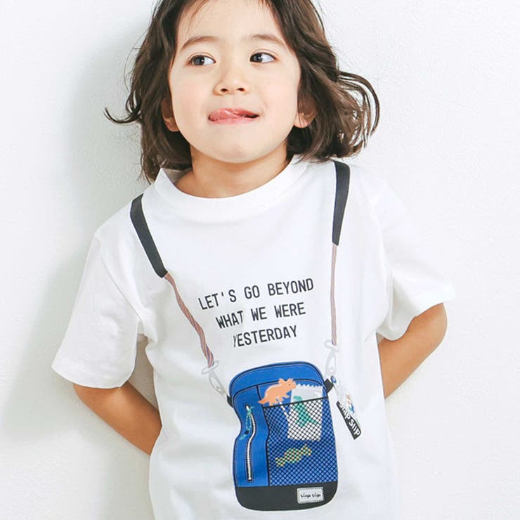 【スララク 防汚加工 オーガニックコットン】わくわく男の子半袖Tシャツ(80~1… | SLAP SLIP | 詳細画像1 